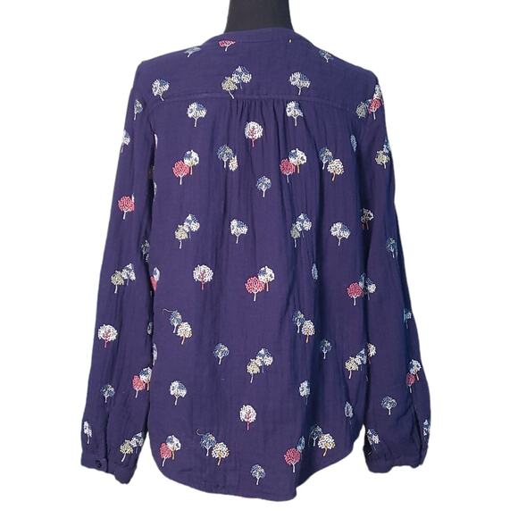 Coldwater Creek Navy top size XS - Picture 2 of 4